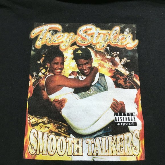 #55 Rare LRG VINTAGE BOYZ IN THE HOOD Trey Styles Smooth Talkers hoodie - Picture 4 of 9